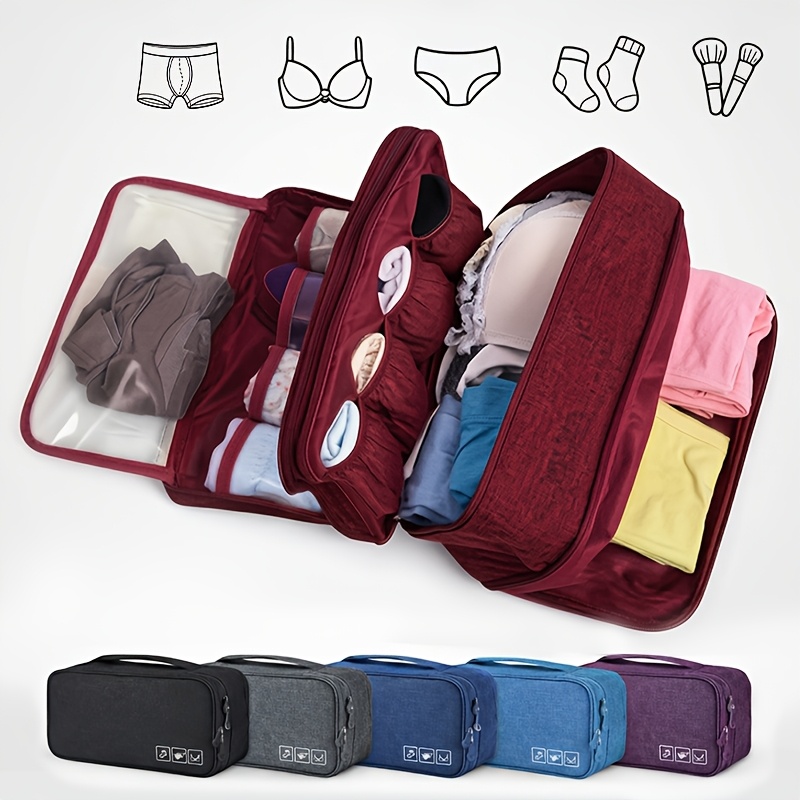 Sock Organizer Tray - 1 szt. Przenośna składana torba podróżna