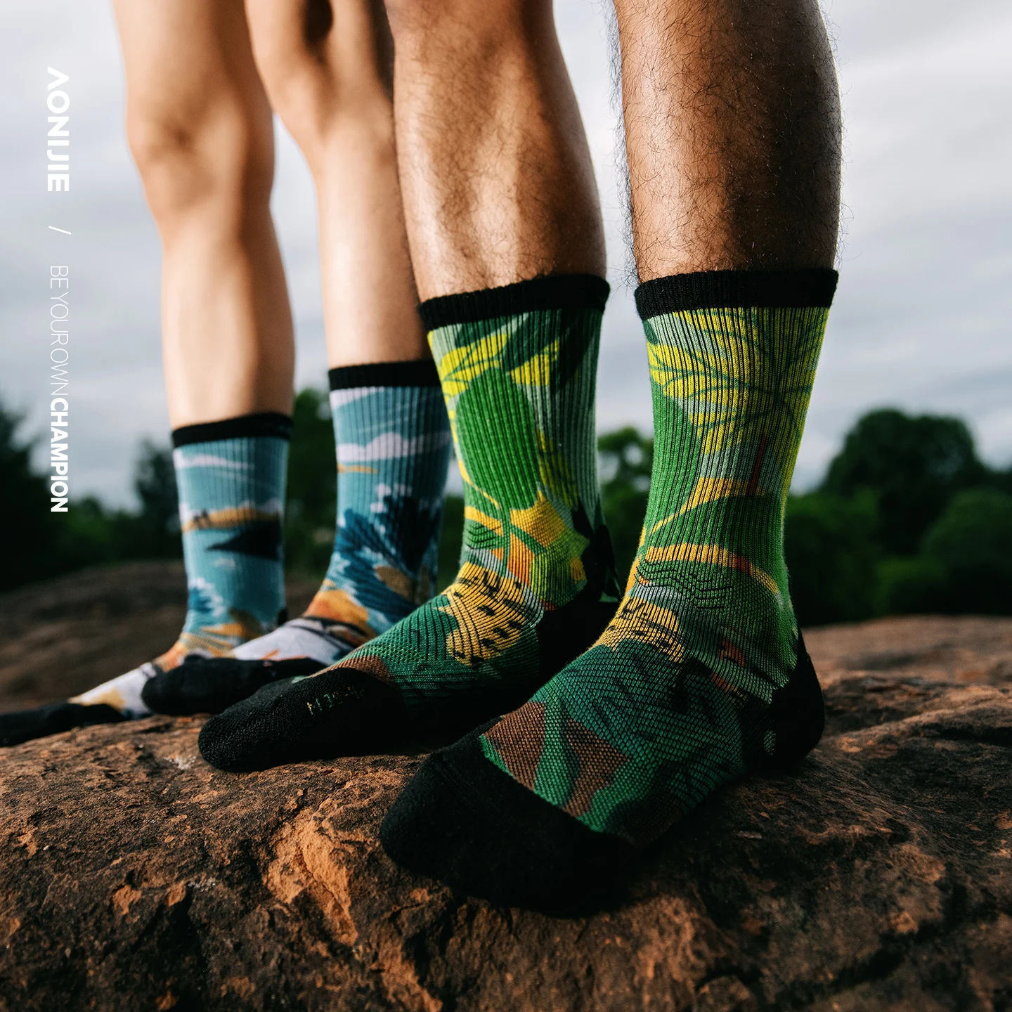 AONIJIE Outdoorowe Wełniane Sk – Wool Hiking Sock recenzja i cena