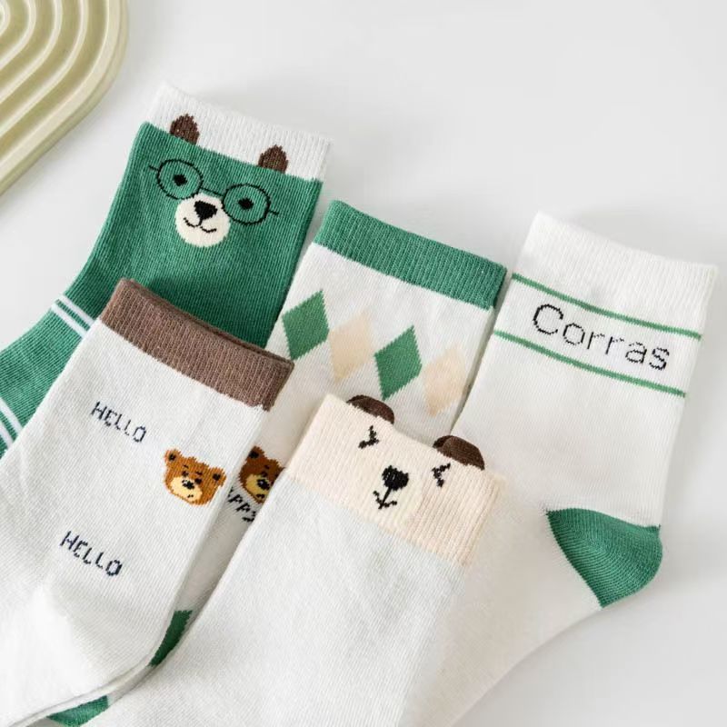 5 par skarpetek bawełnianych d – Cotton Crew Sock Pack recenzja i cena
