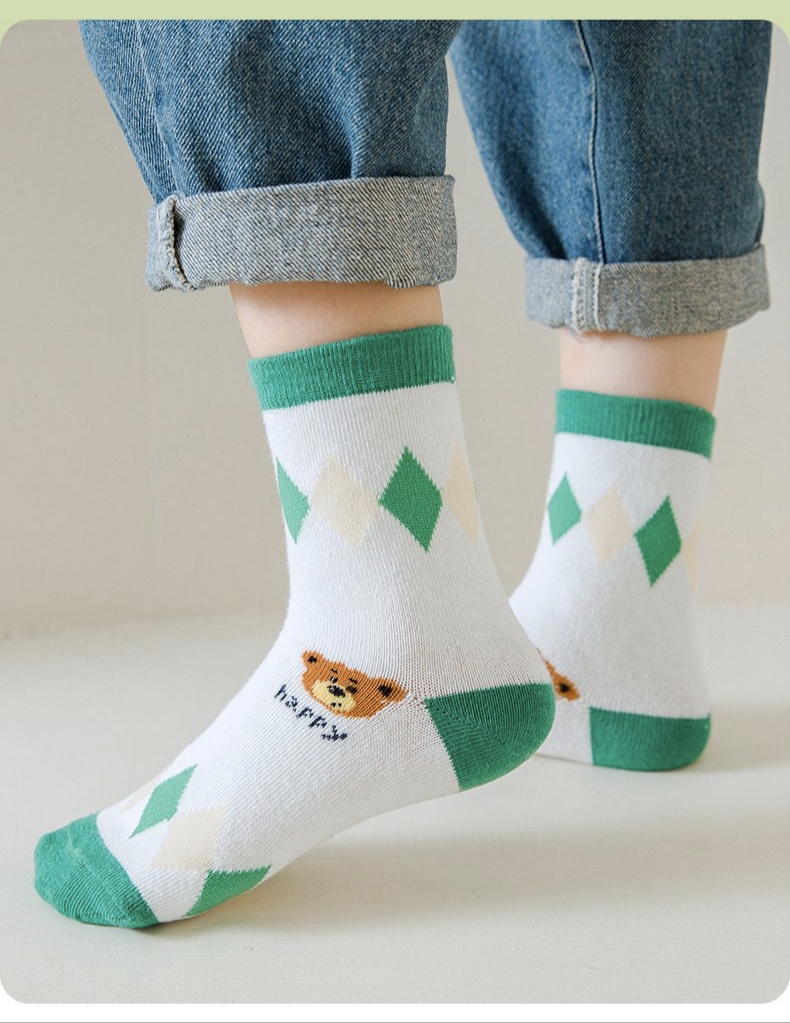 5 par skarpetek bawełnianych d – Cotton Crew Sock Pack recenzja i cena