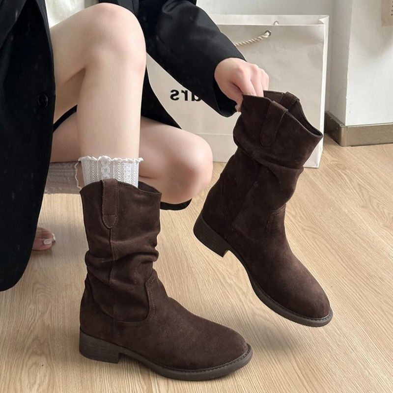 Damskie, luźne botki do połowy – Boot Sock Slouchy recenzja i cena