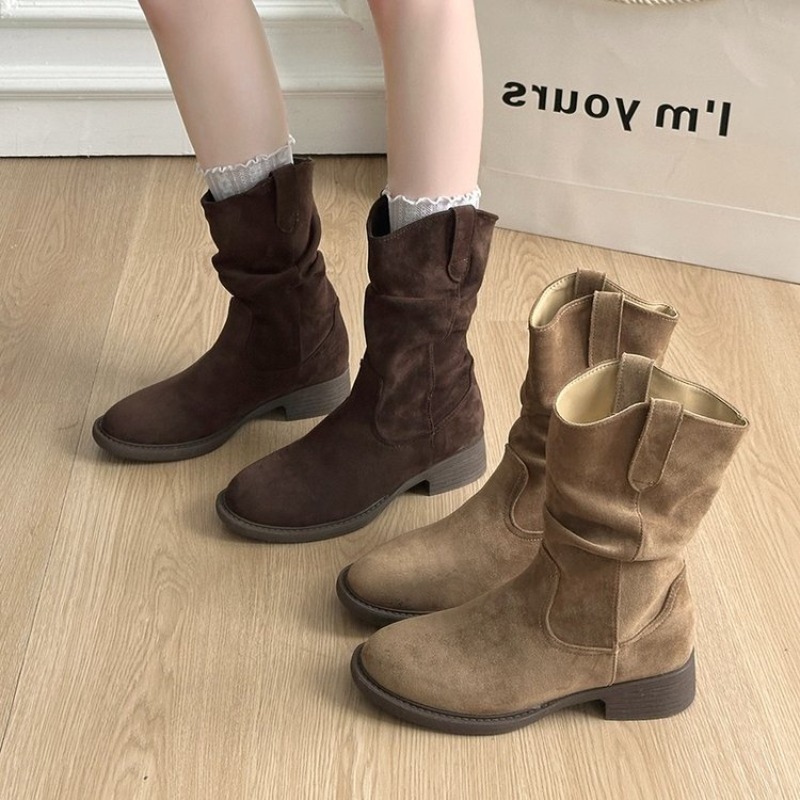 Damskie, luźne botki do połowy – Boot Sock Slouchy recenzja i cena
