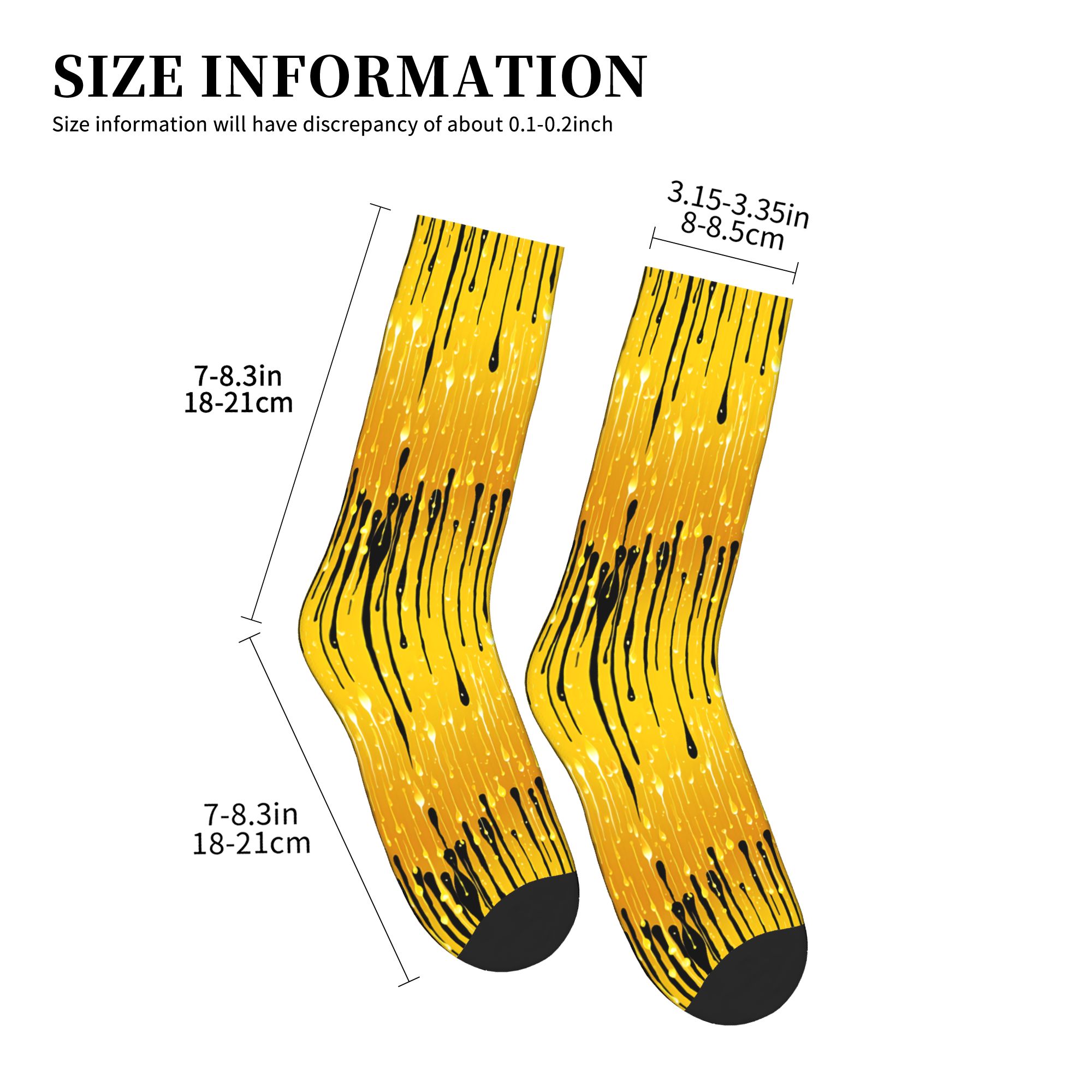 Zabawne męskie skarpetki z wzo – Dress Sock Men recenzja i cena